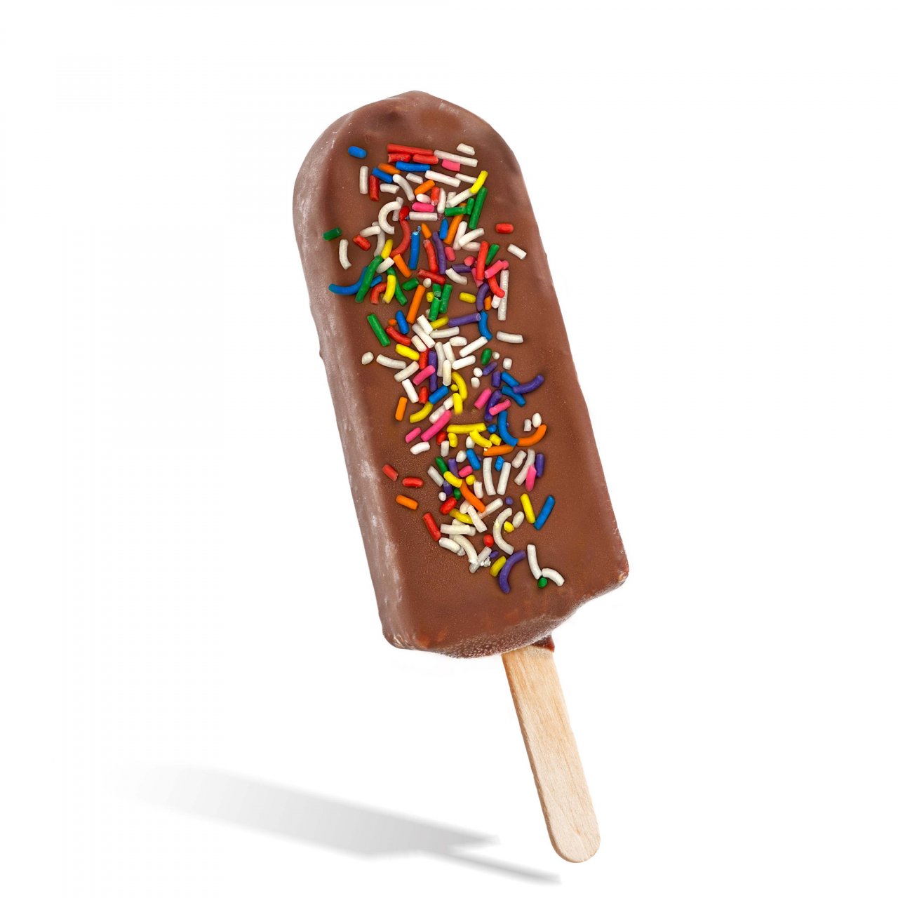 Dipped Bubble Gum & Sprinkles Ice Cream Bar